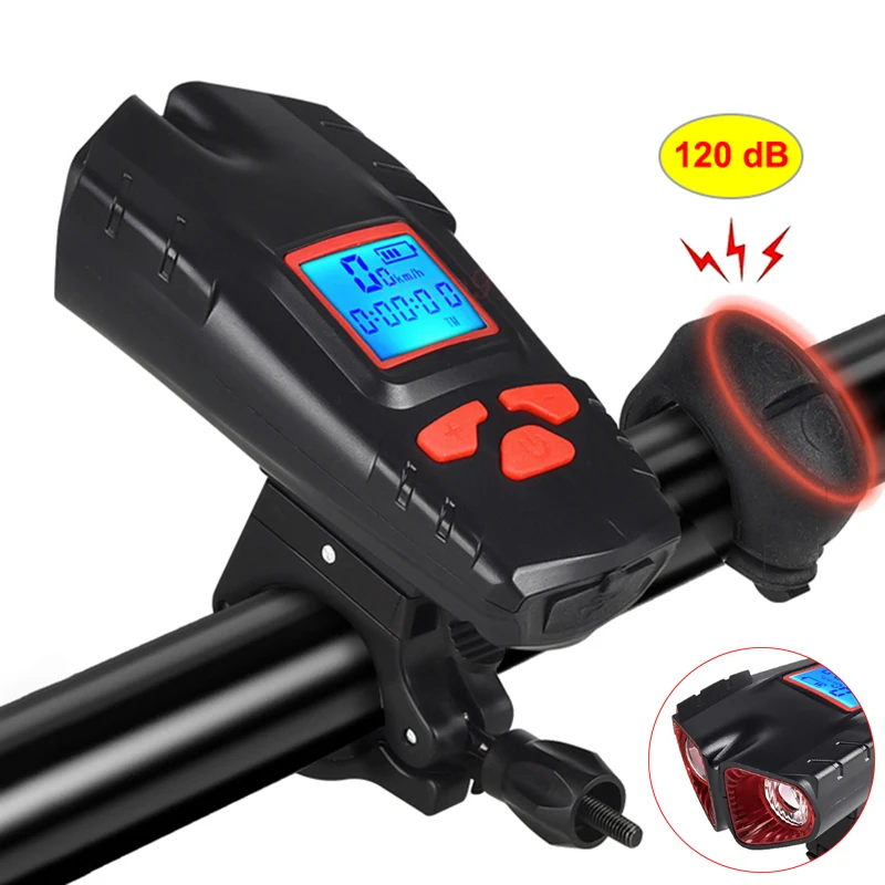 Multifunction Bike Headlight Speedometer Horn 3 In 1 Waterproof LED Bicycle Front Light MTB Road Flashlight USB Bike Accessories
Multifunction Bike Headlight Speedometer Horn 3 In 1 Waterproof LED Bicycle Front Light MTB Road Flashlight USB Bike Accessories