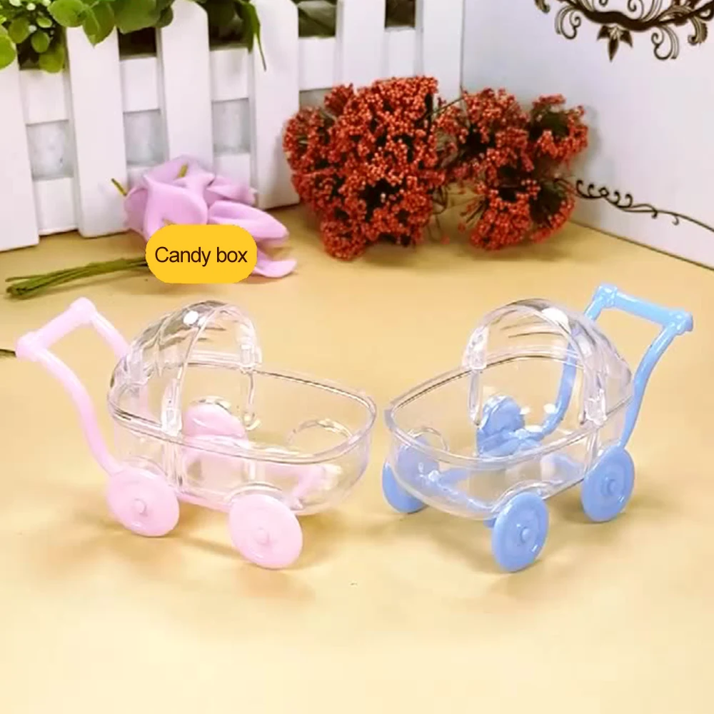 6Pcs simulation Clear Mini Baby Stroller Bassinet Candy Boxes Transparent Plastic Gift Box Baby Shower Birthday Party Decoration
6Pcs simulation Clear Mini Baby Stroller Bassinet Candy Boxes Transparent Plastic Gift Box Baby Shower Birthday Party Decoration