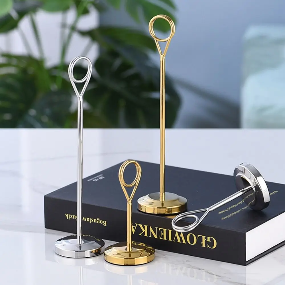 Round Desktop Decoration Party Supplies For Memo Postcard Paper Picture Card Holder Paper Stand Photo Clip Note Clamp
Round Desktop Decoration Party Supplies For Memo Postcard Paper Picture Card Holder Paper Stand Photo Clip Note Clamp