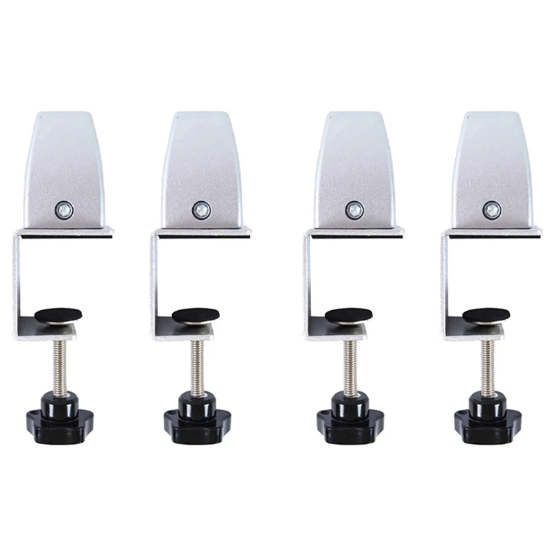 4 Pcs Office Desk Divider Clamp Privacy Screen Clip Holder Bracket Screen Baffle Clamp Partition For Table Clamp -Silver
4 Pcs Office Desk Divider Clamp Privacy Screen Clip Holder Bracket Screen Baffle Clamp Partition For Table Clamp -Silver