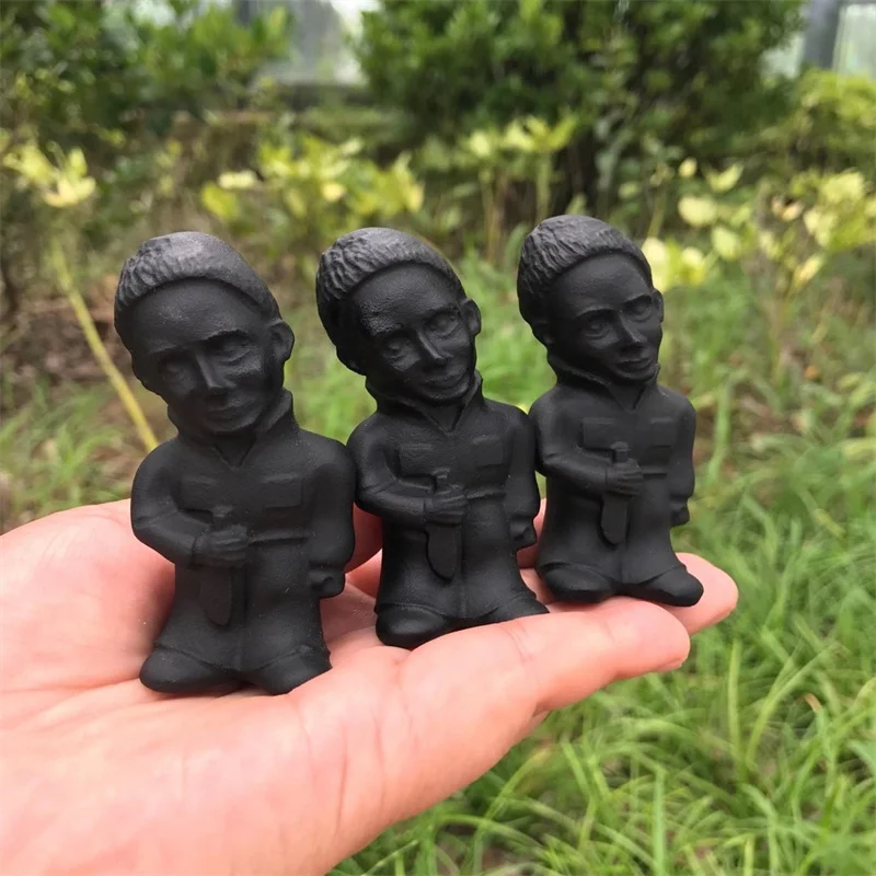 7CM Natural Black Obsidian Murder Statue Hand Carved Cartoon Statue Reiki Healing Energy Stone Crystal Home Decoration Gift 1pcs
7CM Natural Black Obsidian Murder Statue Hand Carved Cartoon Statue Reiki Healing Energy Stone Crystal Home Decoration Gift 1pcs