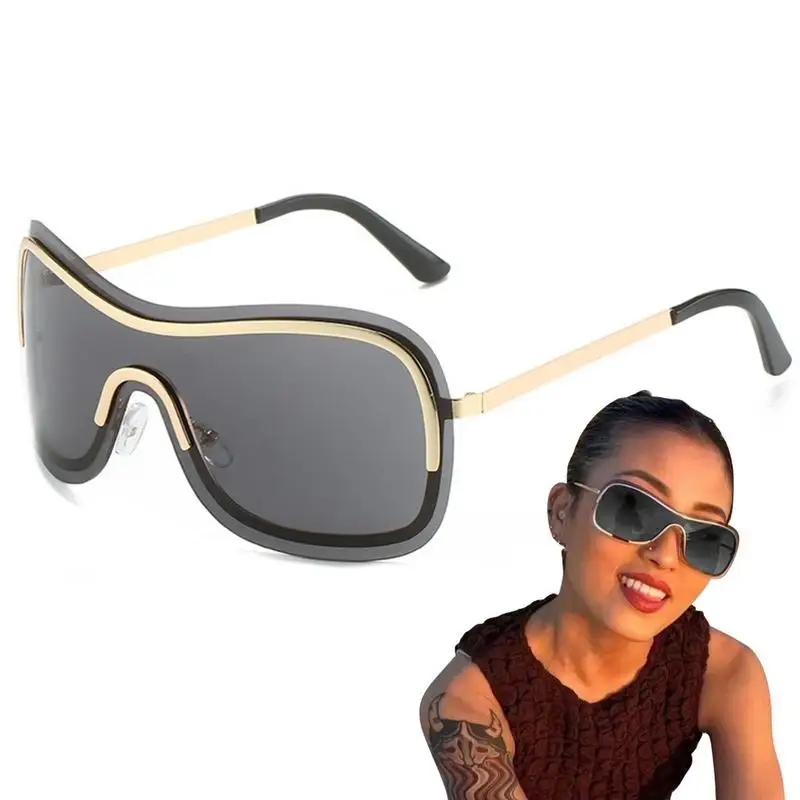 Sport Sunglasses Oversized Sunglasses For Women UV Protection Cycling Driving Fishing Sun Glasses Portable Wrap Around Cycling
Sport Sunglasses Oversized Sunglasses For Women UV Protection Cycling Driving Fishing Sun Glasses Portable Wrap Around Cycling