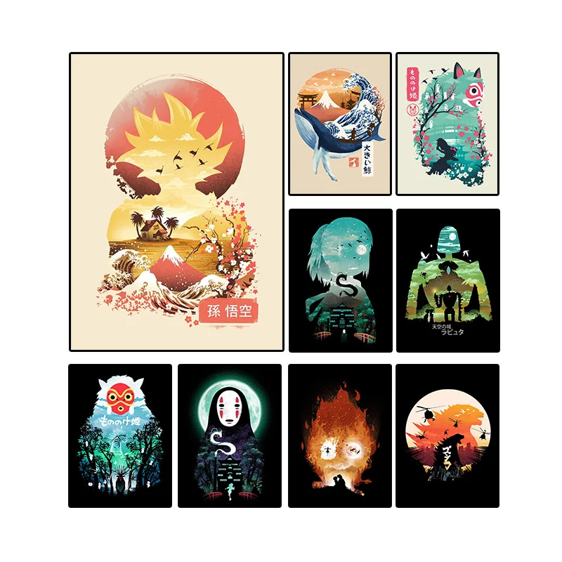 Japanese Anime Canvas Painting Dragon Ball Sun Wukong Wall Poster Mural Picture Children's Room Living Room Home Decor Cuadros
Japanese Anime Canvas Painting Dragon Ball Sun Wukong Wall Poster Mural Picture Children's Room Living Room Home Decor Cuadros