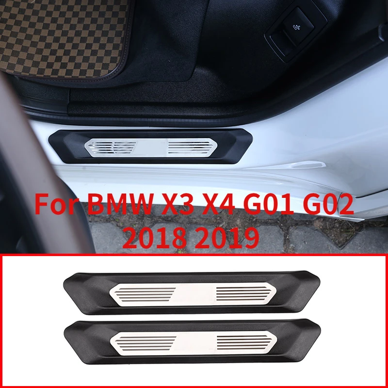 Защитная Накладка на порог автомобиля для BMW X3 X4 G01 G02 2018 2019, аксессуары с цветным логотипом M3
Защитная Накладка на порог автомобиля для BMW X3 X4 G01 G02 2018 2019, аксессуары с цветным логотипом M3