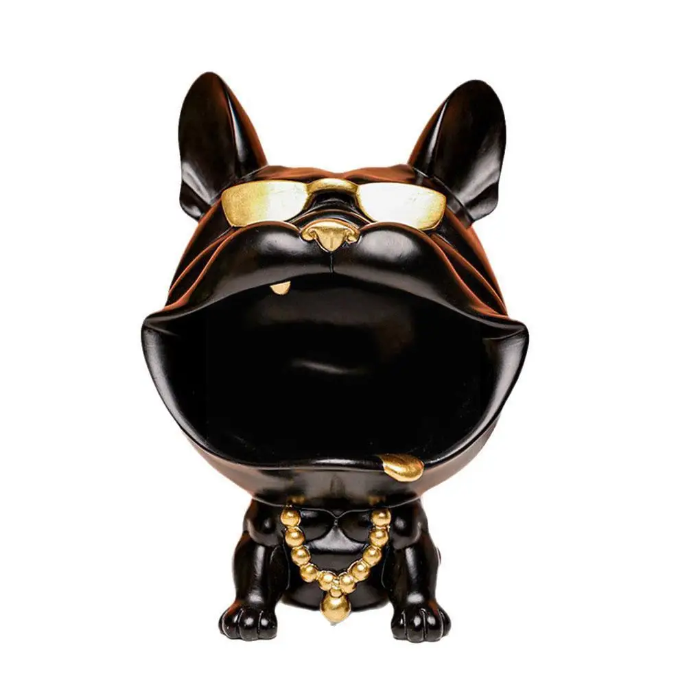 Resin Big Mouth Dog Statue French Bulldog Art Figurines Storage Entrance Tray Holder Sculpture Table Sundries Candy Orn V3u3
Resin Big Mouth Dog Statue French Bulldog Art Figurines Storage Entrance Tray Holder Sculpture Table Sundries Candy Orn V3u3
