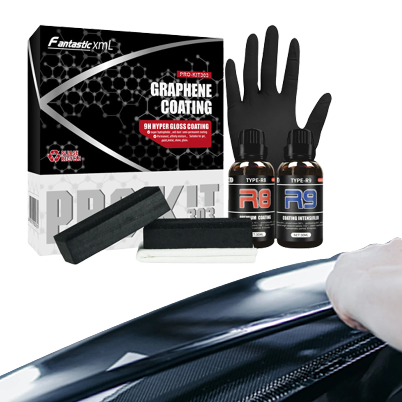 9H Car Hydrophobic Glass Coating Motorcycle Paint Care Graphene Nano-Coating Waterproof Agent Car Products Car Accessories
9H Car Hydrophobic Glass Coating Motorcycle Paint Care Graphene Nano-Coating Waterproof Agent Car Products Car Accessories