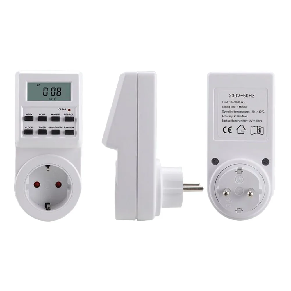 High Quality Practical Brand New Quality Is Guaranteed Timer Switch Digital LCD 8 Operating Buttons Plug-in Type
High Quality Practical Brand New Quality Is Guaranteed Timer Switch Digital LCD 8 Operating Buttons Plug-in Type