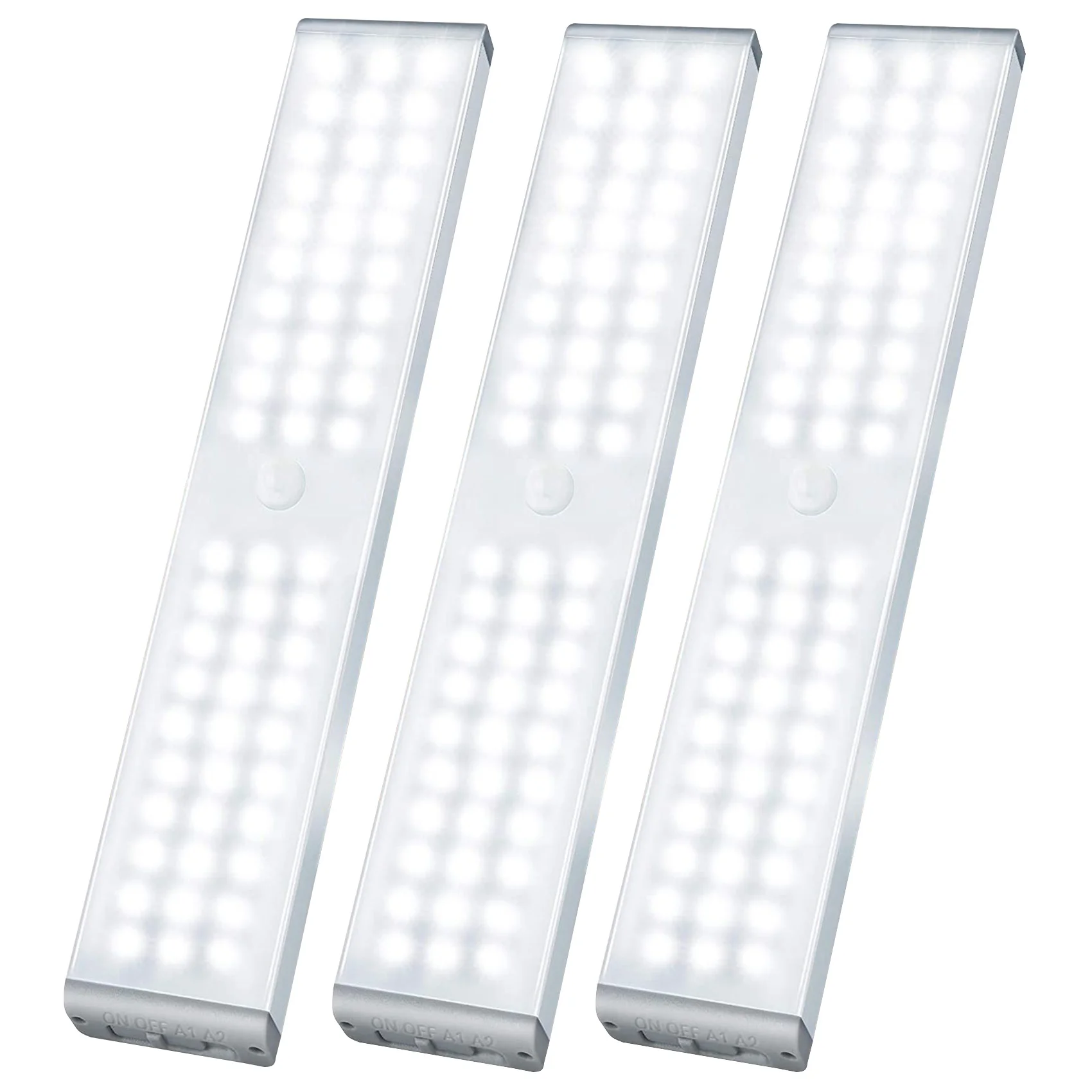 LED Closet Light,60 LED Rechargeable Motion Sensor Closet Light Lighting,for Stairs Wardrobe Kitchen Hallway,3 Pack
LED Closet Light,60 LED Rechargeable Motion Sensor Closet Light Lighting,for Stairs Wardrobe Kitchen Hallway,3 Pack