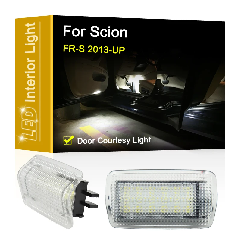 12V LED Interior Lamp For Scion FR-S 2013-UP White LED Under Door Courtesy Footwell Light Assembly
12V LED Interior Lamp For Scion FR-S 2013-UP White LED Under Door Courtesy Footwell Light Assembly
