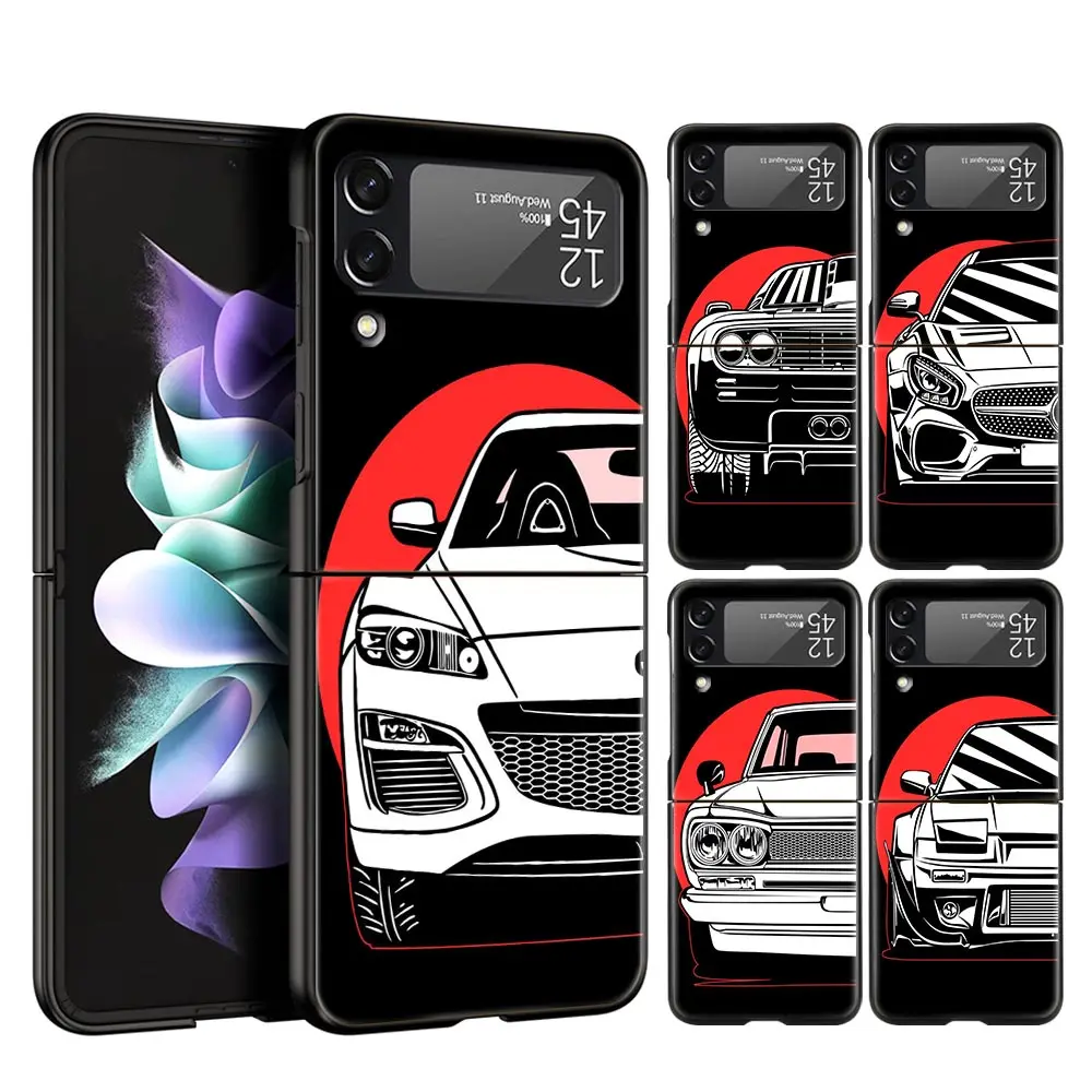 JDM Tokyo drift Sports Car Lamp Phone Case for Samsung Galaxy Z Flip 3 4 5G Shell For Samsung Z Flip3 Flip4 Hard PC Bumper Cover
JDM Tokyo drift Sports Car Lamp Phone Case for Samsung Galaxy Z Flip 3 4 5G Shell For Samsung Z Flip3 Flip4 Hard PC Bumper Cover