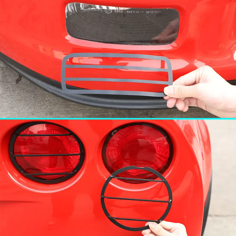 For Chevrolet Corvette C6 2005-2013 Car Front and Rear Headlight Grille Cover Sticker Car Light Protection Accessories 6 Pcs
For Chevrolet Corvette C6 2005-2013 Car Front and Rear Headlight Grille Cover Sticker Car Light Protection Accessories 6 Pcs
