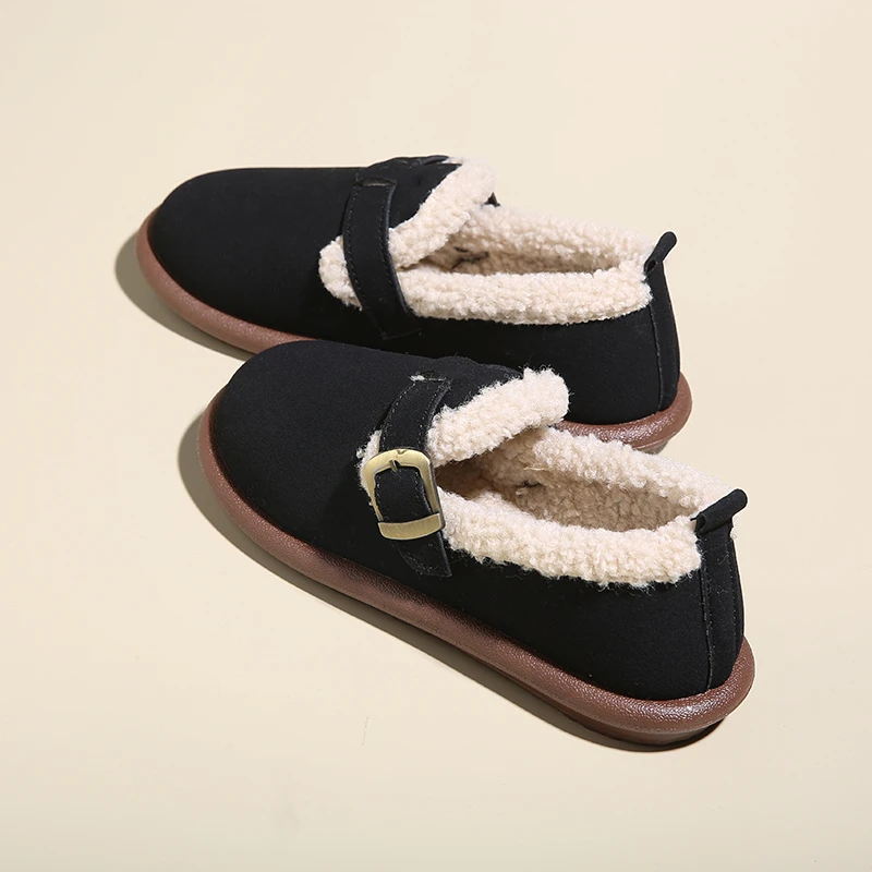 Shoes Woman Flats Round Toe Casual Female Sneakers Slip-on Loafers Fur Dress Winter Retro Slip on New Lace-Up Rubber Flock Leisu
Shoes Woman Flats Round Toe Casual Female Sneakers Slip-on Loafers Fur Dress Winter Retro Slip on New Lace-Up Rubber Flock Leisu