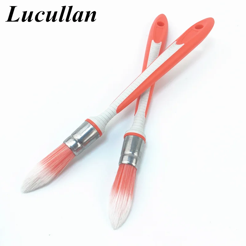 Lucullan Interior Car Detailing Brushes Cute Pink Bristle Soft Pointed Synthetic Fibers For Vent Panel Cleaning
Lucullan Interior Car Detailing Brushes Cute Pink Bristle Soft Pointed Synthetic Fibers For Vent Panel Cleaning