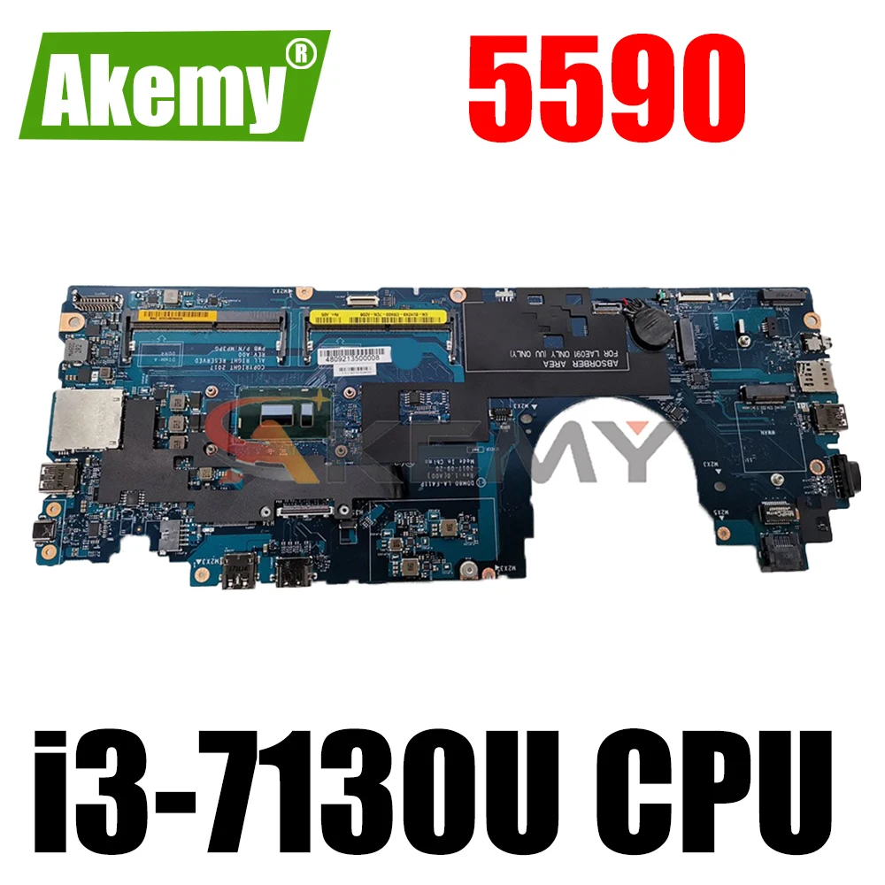 Akemy DDM80 LA-F411P i3-7130U FOR Dell Latitude 5590 Laptop Motherboard CN-04H855 4H855 Mainboard 100%Tested
Akemy DDM80 LA-F411P i3-7130U FOR Dell Latitude 5590 Laptop Motherboard CN-04H855 4H855 Mainboard 100%Tested