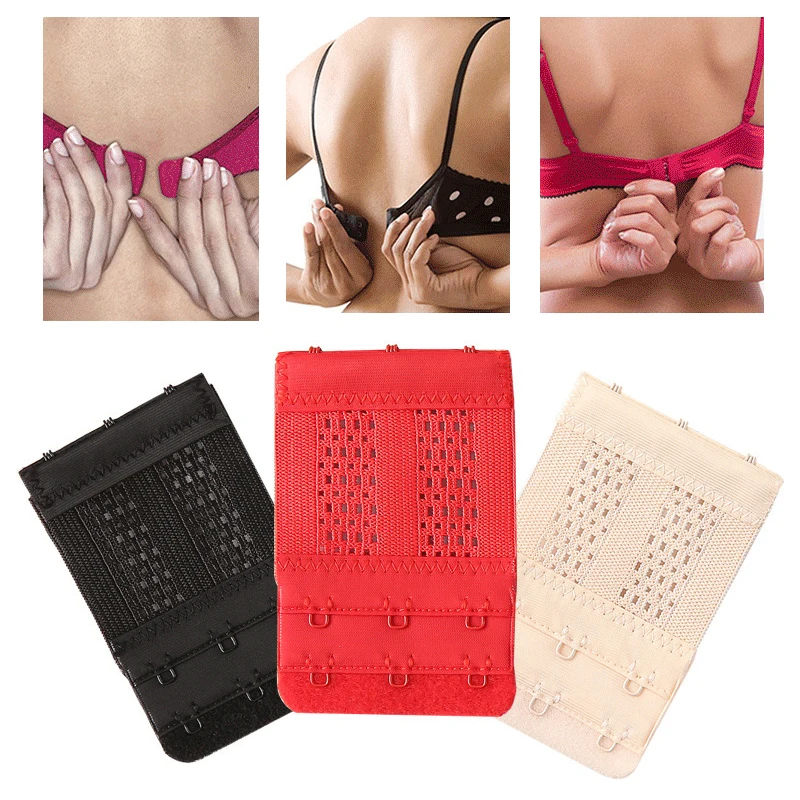 4pcs Intimate Accessories Underwear Bra Extender Lengthen Expander 2 Row Buckle Adjustable Hook Bra Extenders Extension Buckle
4pcs Intimate Accessories Underwear Bra Extender Lengthen Expander 2 Row Buckle Adjustable Hook Bra Extenders Extension Buckle
