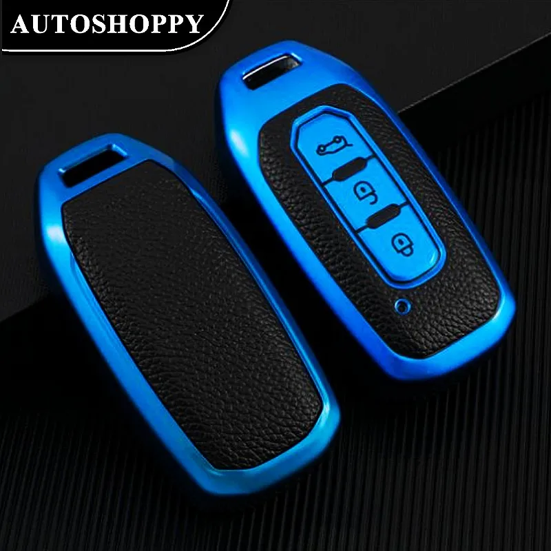 New Design TPU Leather Car Smart Remote Key Cover Case Bag Shell Holder Fob Keychain for Ford Territory EV Protector Accessories
New Design TPU Leather Car Smart Remote Key Cover Case Bag Shell Holder Fob Keychain for Ford Territory EV Protector Accessories