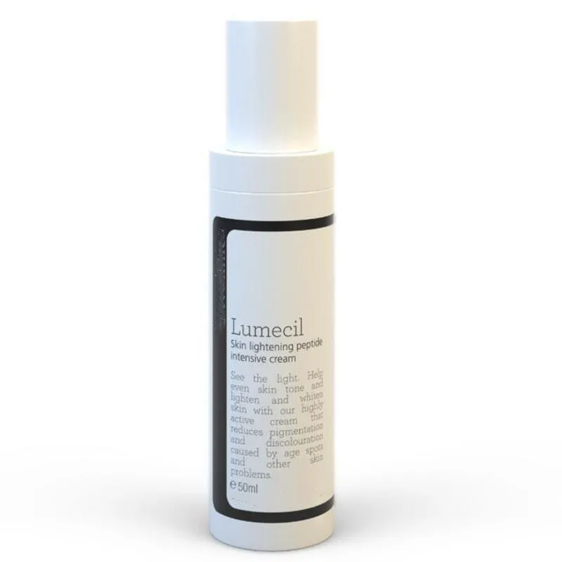 LUMECIL - skin lightening peptide intensive cream Helps skin tone, reduces pigmentation,speckle,reduces scarring 50ml 
LUMECIL - skin lightening peptide intensive cream Helps skin tone, reduces pigmentation,speckle,reduces scarring 50ml