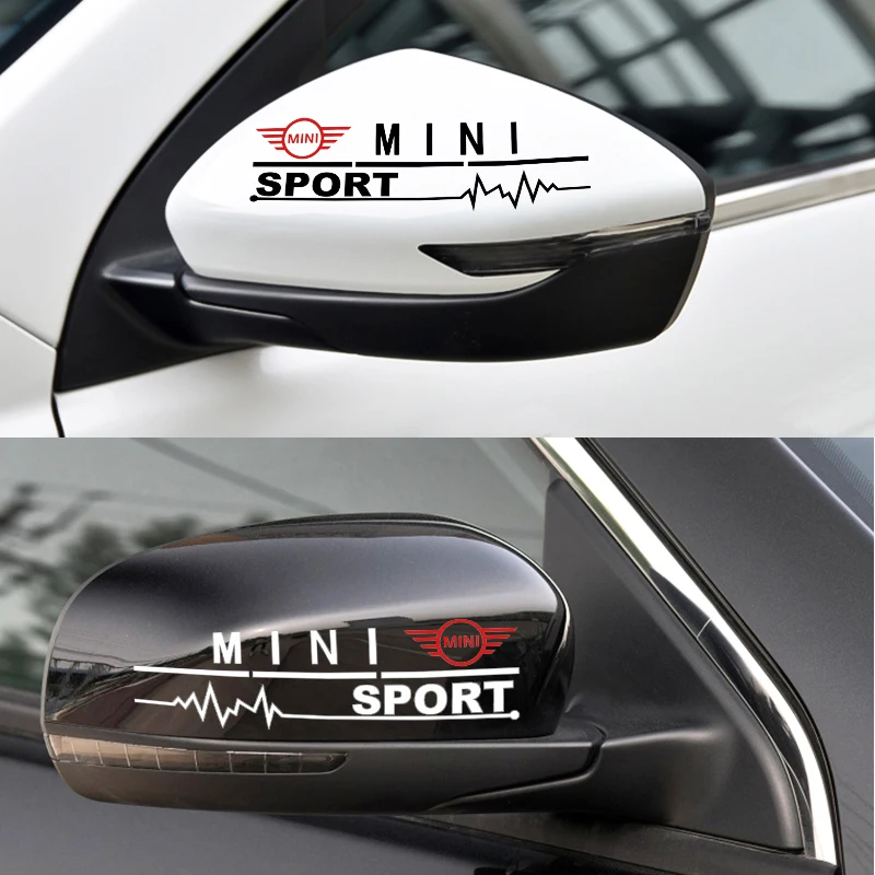2pcs/Set Car Sticker Side Rearview Mirror Decor Decal For MINI Cooper S JCW F55 F56 R60 R59 R58 R57 R56 R55 R53 R50 Car Styling
2pcs/Set Car Sticker Side Rearview Mirror Decor Decal For MINI Cooper S JCW F55 F56 R60 R59 R58 R57 R56 R55 R53 R50 Car Styling