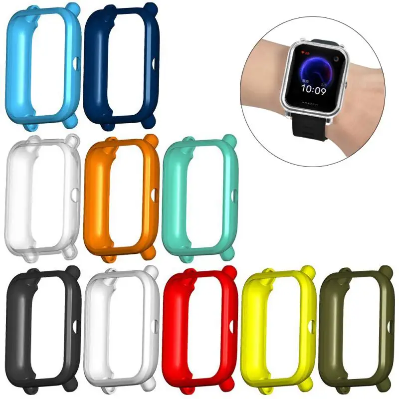 Soft Tpu Watch Protective Bumper Cover Multicolor Mini Protective Case Smart Accessories Smartwatch Shell Personalize
Soft Tpu Watch Protective Bumper Cover Multicolor Mini Protective Case Smart Accessories Smartwatch Shell Personalize