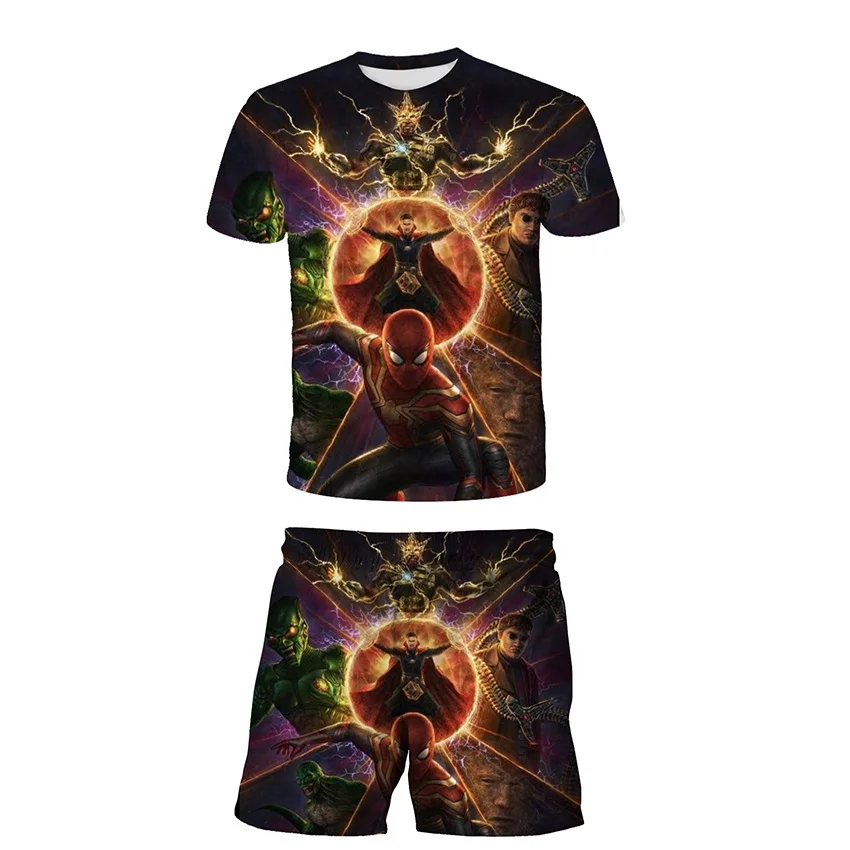 Mαrvel- Spidermαn 3D Casual T-shirt Tops+Short Pants 2PCS Set Summer Fashion Boys And Girls 4-14 Year Cartoon Clothes Pants Su
Mαrvel- Spidermαn 3D Casual T-shirt Tops+Short Pants 2PCS Set Summer Fashion Boys And Girls 4-14 Year Cartoon Clothes Pants Su