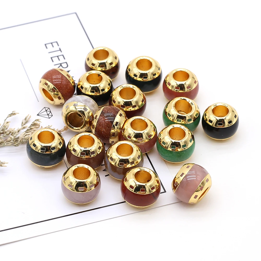 Natural Stone Bead Pendants Ball Shape Healing Quartz Crystal Stone Bead Charms for Jewelry Making Women Gift Accessories
Natural Stone Bead Pendants Ball Shape Healing Quartz Crystal Stone Bead Charms for Jewelry Making Women Gift Accessories
