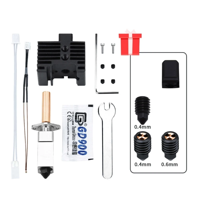 Закаленное сопло CHT для Bambu Lab X1 Hotend, металлическое сопло, блок нагревателя теплового разрыва, Прямая поставка
Закаленное сопло CHT для Bambu Lab X1 Hotend, металлическое сопло, блок нагревателя теплового разрыва, Прямая поставка