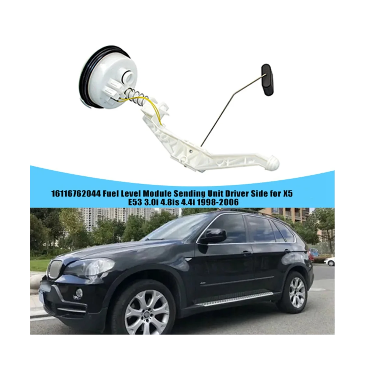 Датчик уровня топлива 16116762044, левая сторона драйвера для BMW X5 E53 1998-2006 3.0I 4.8is 4.4I, модуль бензинового насоса
Датчик уровня топлива 16116762044, левая сторона драйвера для BMW X5 E53 1998-2006 3.0I 4.8is 4.4I, модуль бензинового насоса