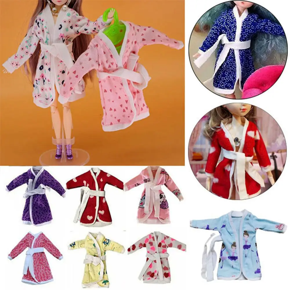 Gift Toys Play House 1/6 Doll Casual Wear Winter Pajama 30cm Dolls Bathrobe Bathroom Suits Sleeping Clothes
Gift Toys Play House 1/6 Doll Casual Wear Winter Pajama 30cm Dolls Bathrobe Bathroom Suits Sleeping Clothes
