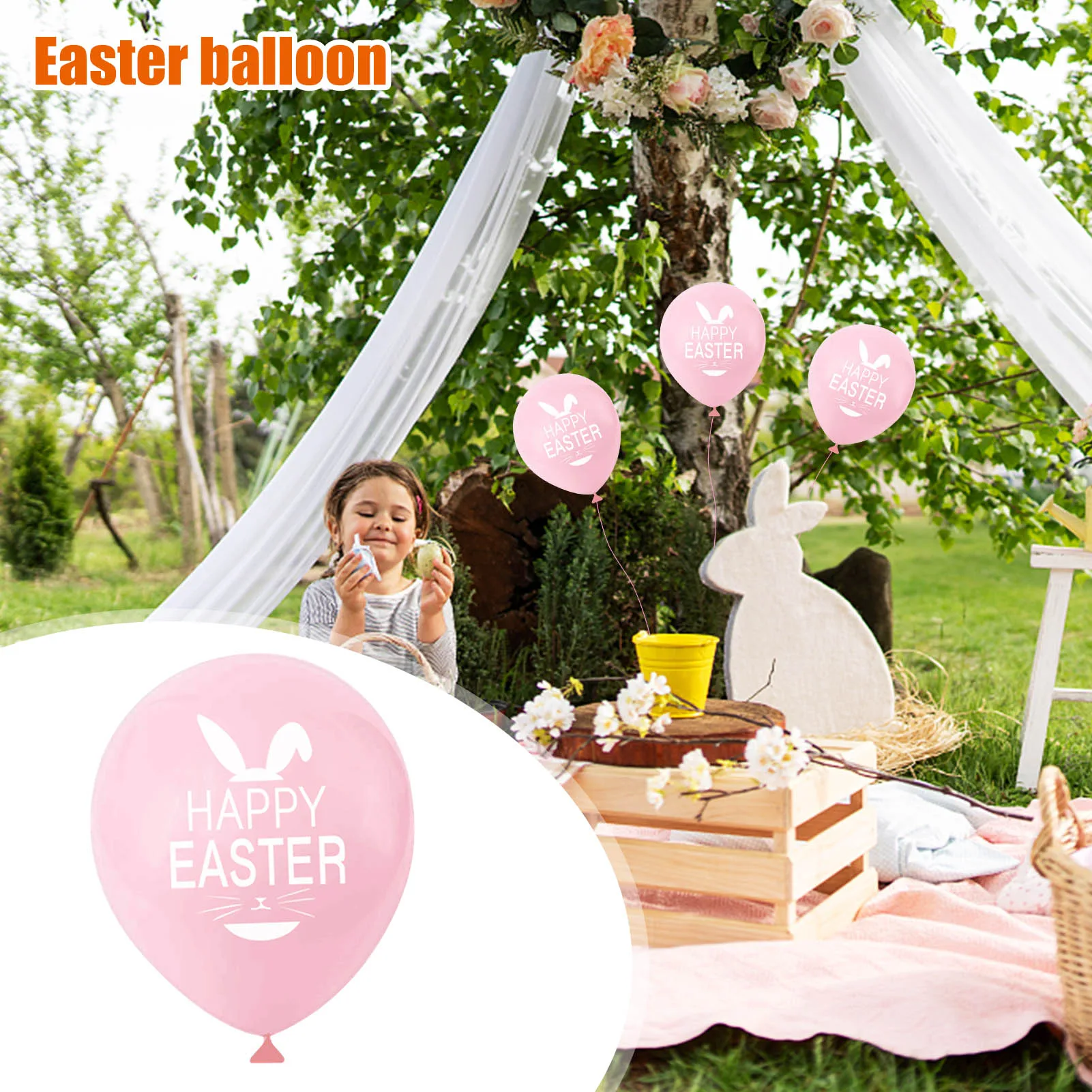 100PCS Latex Colorful Balloon Happy Easter Day Balloons Cute Easter Bunny Light Pink Blue Purple Balloons Party Decor Supplies
100PCS Latex Colorful Balloon Happy Easter Day Balloons Cute Easter Bunny Light Pink Blue Purple Balloons Party Decor Supplies