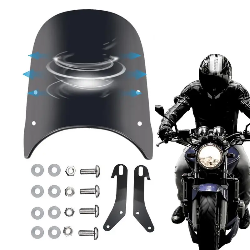 Universal Motorcycle Windscreen Motorcycle Windscreen Air Deflector Universal Wind Screen Shield Windproof Protector For 5-7 inc
Universal Motorcycle Windscreen Motorcycle Windscreen Air Deflector Universal Wind Screen Shield Windproof Protector For 5-7 inc