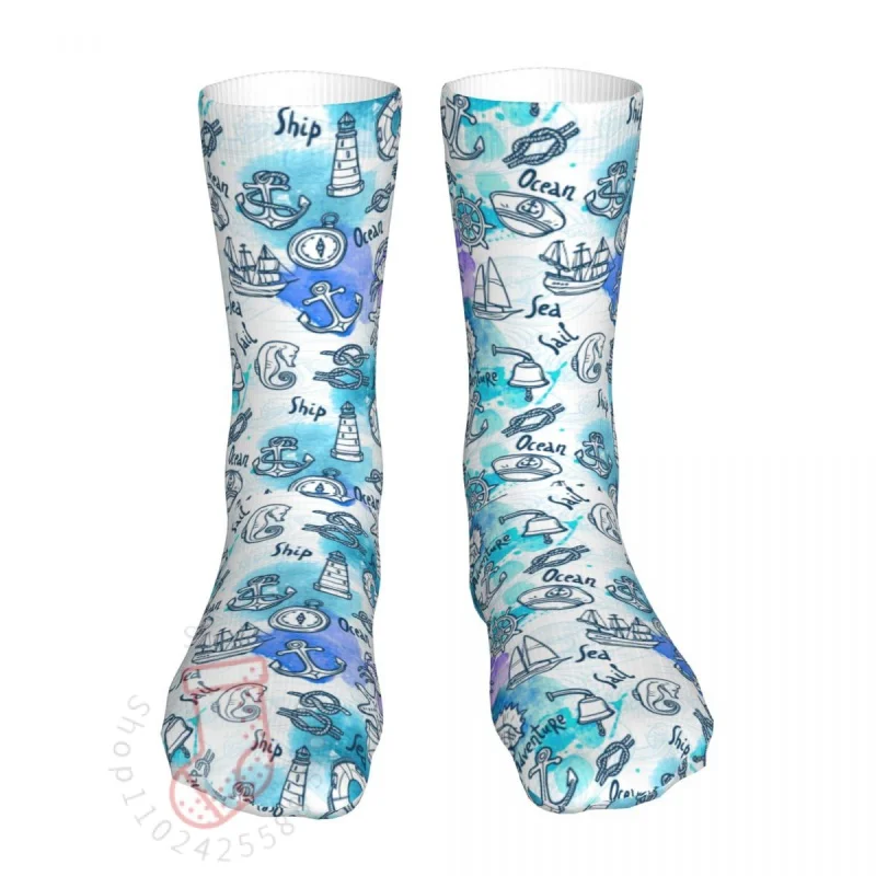 Fashion Socks Male Mens Women Hip Hop Cool Blue l Pattern Socks Skateboard Socks All Year Long
Fashion Socks Male Mens Women Hip Hop Cool Blue l Pattern Socks Skateboard Socks All Year Long