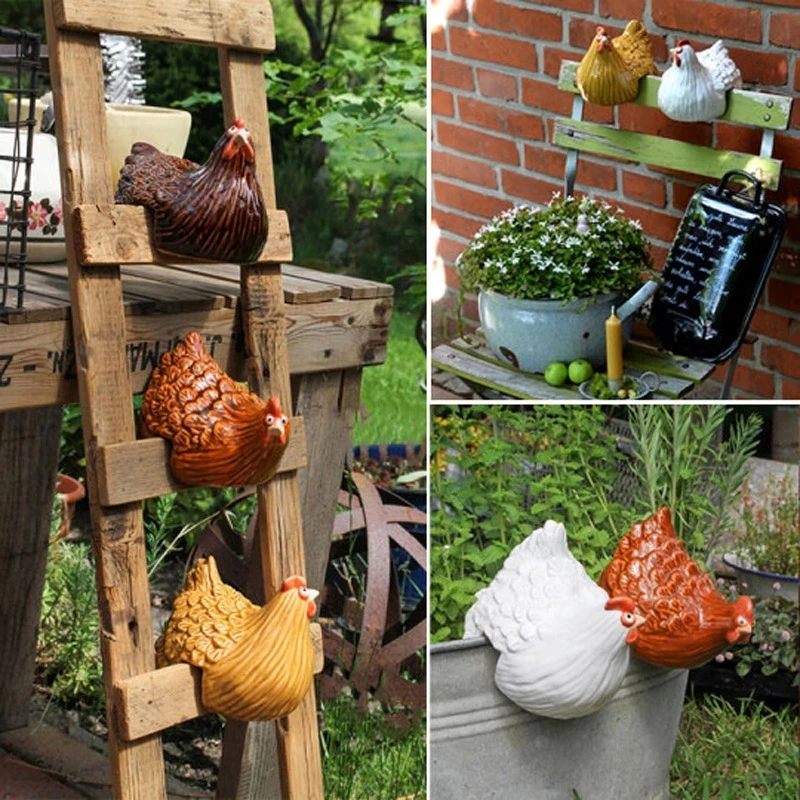 Plug In Resin Chicken Figure Cockerel Statue Seater Outdoor Backyard Decoration Rooster Figurines Hen Garden Ladder Art Crafts
Plug In Resin Chicken Figure Cockerel Statue Seater Outdoor Backyard Decoration Rooster Figurines Hen Garden Ladder Art Crafts