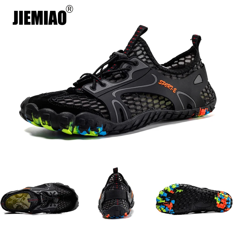 JIEMIAO New Water Sport Shoes for Men Aqua Shoes Summer Breathable Mesh Beach Sandals Women Quick Dry Upstream Shoes
JIEMIAO New Water Sport Shoes for Men Aqua Shoes Summer Breathable Mesh Beach Sandals Women Quick Dry Upstream Shoes