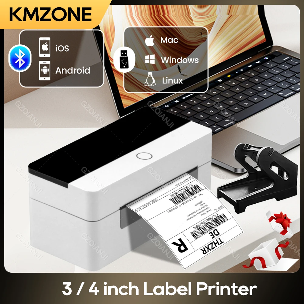X-Printer 108mm 4inch Thermal Label Printer Shipping Barcode Sticker Label Maker USB Bluetooth 80mm 3inch with Paper Holder
X-Printer 108mm 4inch Thermal Label Printer Shipping Barcode Sticker Label Maker USB Bluetooth 80mm 3inch with Paper Holder