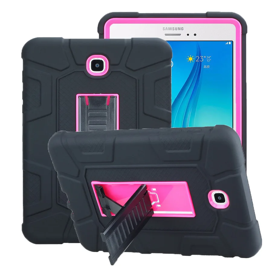 New Hybrid Rubber Plastic+Silicone Armor Case For Samsung Tab a 8.0 SM-T350 SM-P350 Cover for Samsung Tab A 8.0 Case +Film+pen
New Hybrid Rubber Plastic+Silicone Armor Case For Samsung Tab a 8.0 SM-T350 SM-P350 Cover for Samsung Tab A 8.0 Case +Film+pen