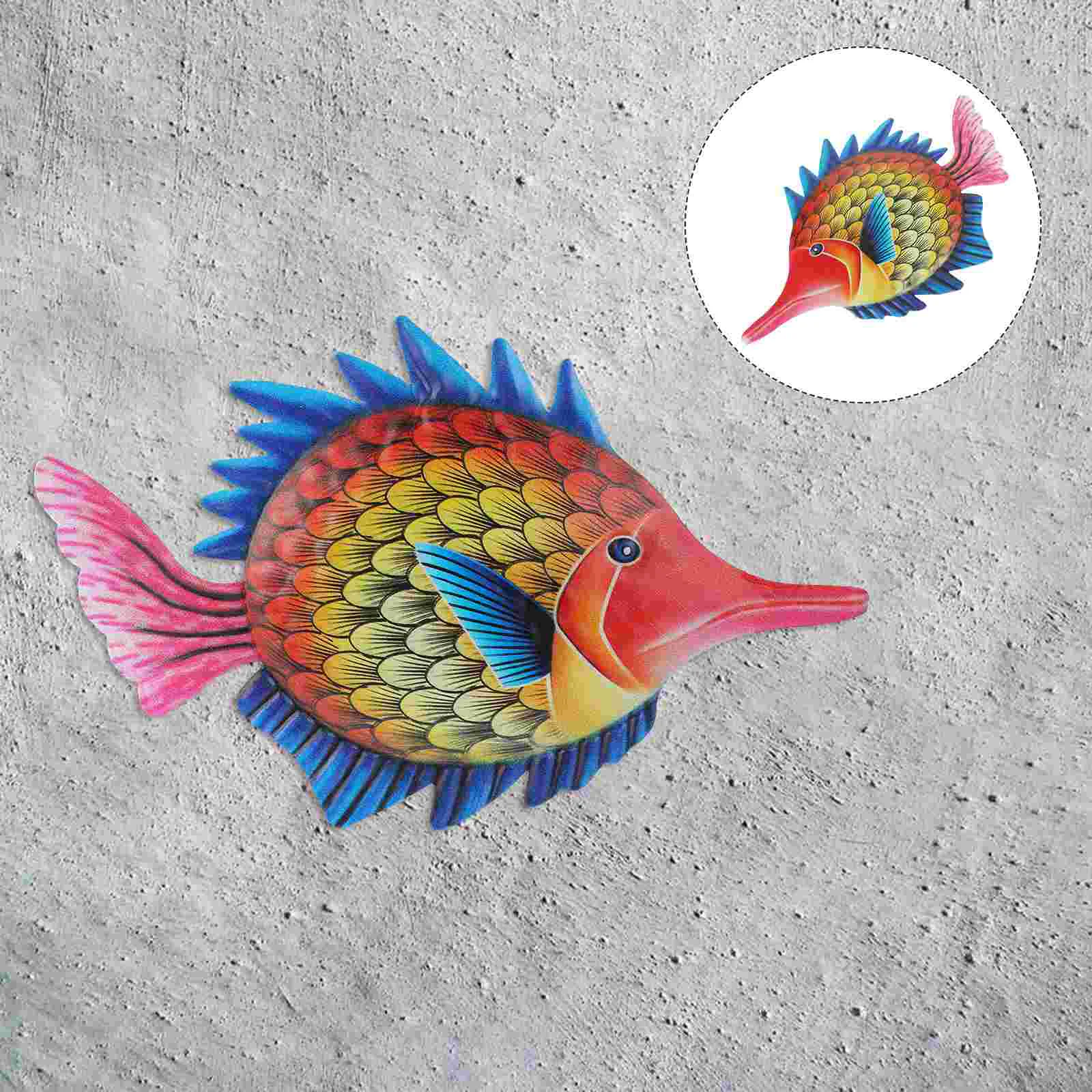 1 Pc Metal Fish Hanging Decorations Nautical 3D Metal Hanging Decor Metal Fish Hanging Wall Decor
1 Pc Metal Fish Hanging Decorations Nautical 3D Metal Hanging Decor Metal Fish Hanging Wall Decor