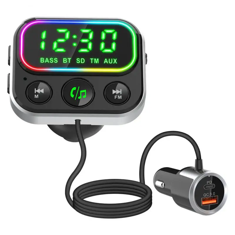 Fast Charge Qc3.0 Car Mp3 Bluetooth Player Bc79 Multifunctional Car Charger Bluetooth Adapter Universal Car Accessories
Fast Charge Qc3.0 Car Mp3 Bluetooth Player Bc79 Multifunctional Car Charger Bluetooth Adapter Universal Car Accessories