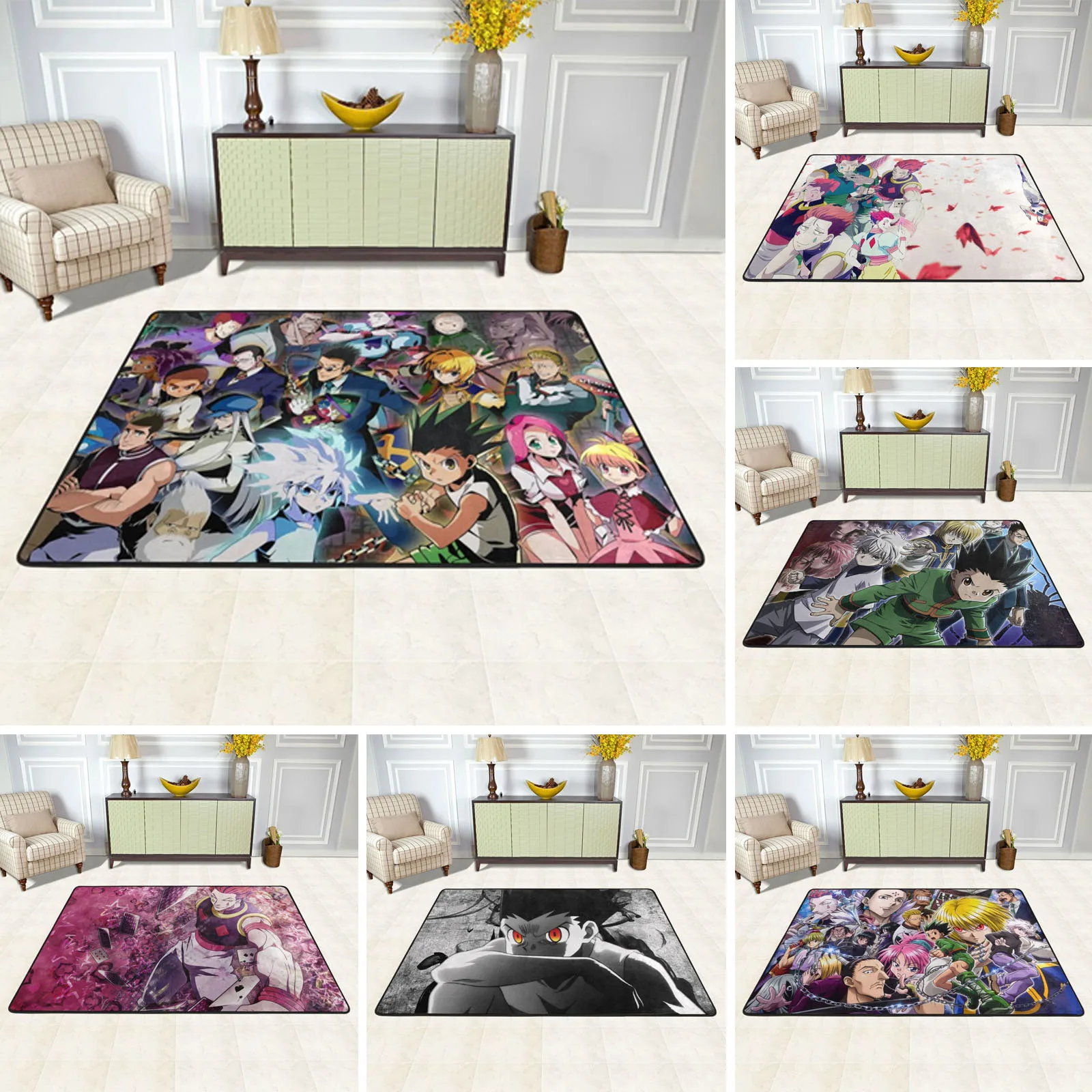 Anime HUNTER X HUNTER Non-slip Carpets Bedroom Rugs Bath Mat Plush Decoration Living Room Luxury Fluffy Soft Fluffy
Anime HUNTER X HUNTER Non-slip Carpets Bedroom Rugs Bath Mat Plush Decoration Living Room Luxury Fluffy Soft Fluffy