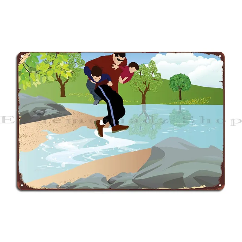 Father With Long Legs Metal Plaque Poster Living Room Garage Decoration Pub Plates Iron Wall Decor Tin Sign Poster
Father With Long Legs Metal Plaque Poster Living Room Garage Decoration Pub Plates Iron Wall Decor Tin Sign Poster