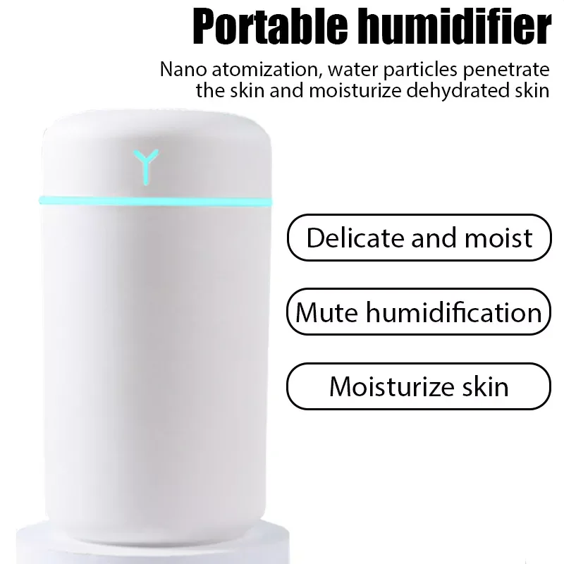 420ml Air Humidifier Aroma Oil Diffuser USB Cool Mist Sprayer with Colorful Night Light for Home Car Purifier
420ml Air Humidifier Aroma Oil Diffuser USB Cool Mist Sprayer with Colorful Night Light for Home Car Purifier