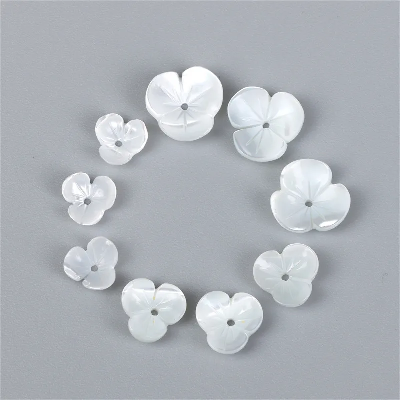 8-12MM Natural Shell Beads Carved Flower Mother of Pearl Shells Loose Beads for Jewelry Making Earrings DIY Hairpin Accessories
8-12MM Natural Shell Beads Carved Flower Mother of Pearl Shells Loose Beads for Jewelry Making Earrings DIY Hairpin Accessories