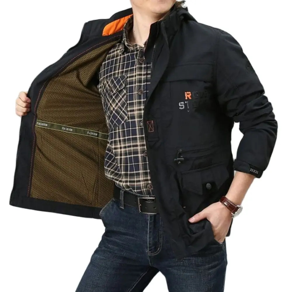 Outdoor Assault Suit Winter Plush Thick Men's Coat Windproof Waterproof Mountaineering Suit Men's Large Multi Pocket Work Jacket
Outdoor Assault Suit Winter Plush Thick Men's Coat Windproof Waterproof Mountaineering Suit Men's Large Multi Pocket Work Jacket