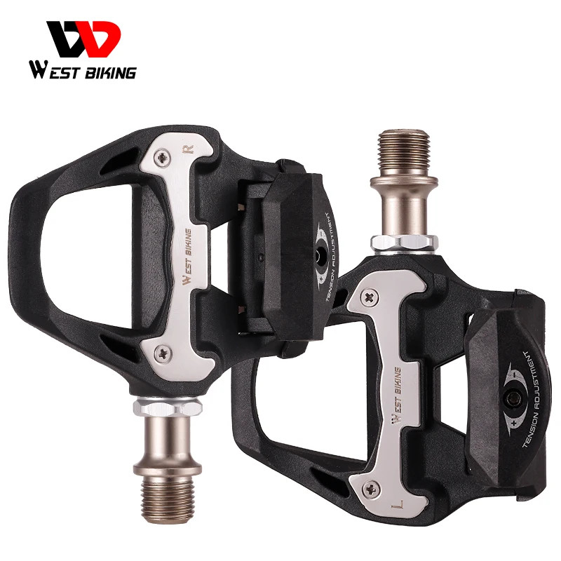 WEST BIKING Racing Bike Clipless Pedals SPD / Look System Automatic MTB Lock Pedal Ultralight Nylon Bearing Pedals
WEST BIKING Racing Bike Clipless Pedals SPD / Look System Automatic MTB Lock Pedal Ultralight Nylon Bearing Pedals