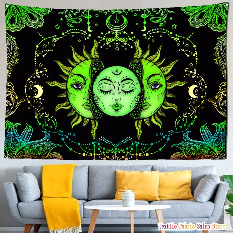Sun God Mandalla Tapestry Fabric Room Design Black White Home Secor Large Hanging Cloth Nordic Beach Cover Bedspreads Bedroom
Sun God Mandalla Tapestry Fabric Room Design Black White Home Secor Large Hanging Cloth Nordic Beach Cover Bedspreads Bedroom