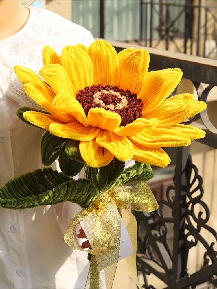 Giant Sunflower Rose Carnation Twisted Stick Bouquet Handmade DIY Material Package Wedding Valentine's Day Gift Friends Family
Giant Sunflower Rose Carnation Twisted Stick Bouquet Handmade DIY Material Package Wedding Valentine's Day Gift Friends Family