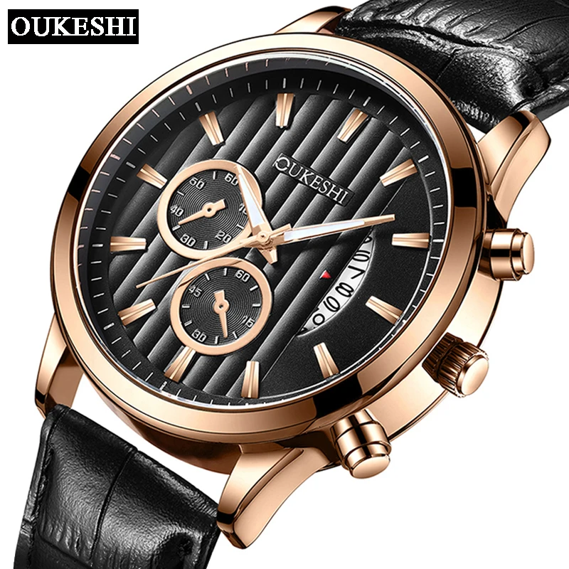 Brand Luxury Watch Fashion Casual Stainless Steel Quartz Sports Wristwatch Waterproof Business Leather Men's Clock reloj hombre
Brand Luxury Watch Fashion Casual Stainless Steel Quartz Sports Wristwatch Waterproof Business Leather Men's Clock reloj hombre