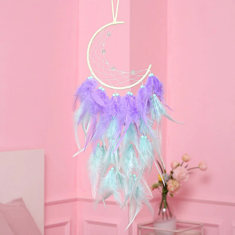 Dream Catcher Moon Pendant Creative Home Pendant Feather Pendant Dream Catcher Pendant Wind Chime Holiday Gift Pendant
Dream Catcher Moon Pendant Creative Home Pendant Feather Pendant Dream Catcher Pendant Wind Chime Holiday Gift Pendant