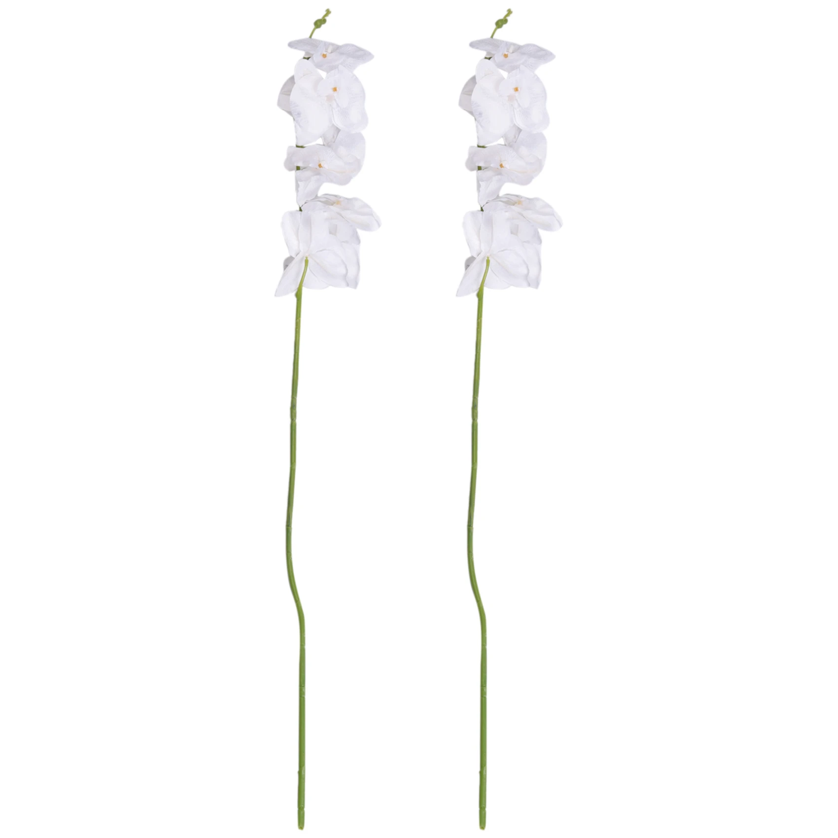 2Pcs 38inch Artificial Real Contact Orchids Flowers 9Heads Latex Phalaenopsis Stems for DIY Wedding Centerpieces,Kitchen
2Pcs 38inch Artificial Real Contact Orchids Flowers 9Heads Latex Phalaenopsis Stems for DIY Wedding Centerpieces,Kitchen