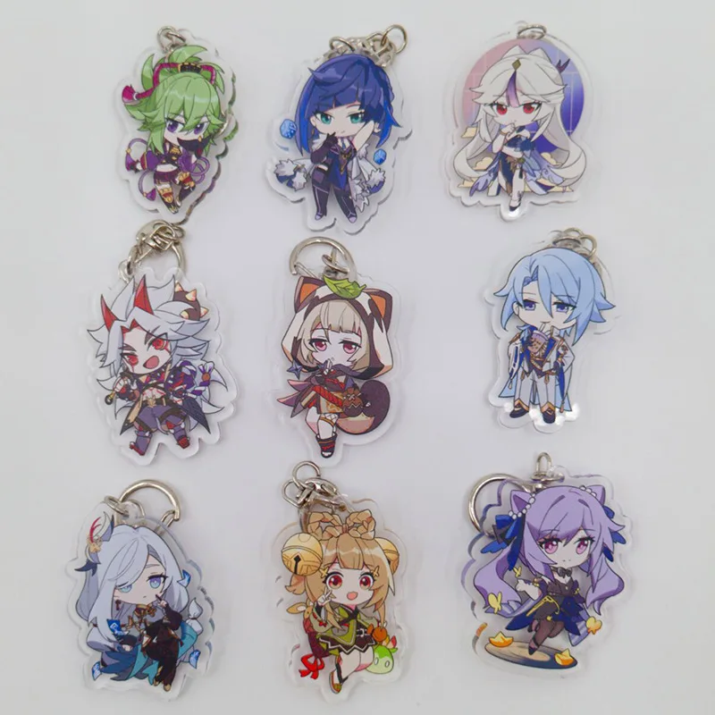 Anime Genshin Impact Kamisato Ayato Key Chain Acrylic Figure Ye Lan Arataki Itto Keychains Kawaii Bags Car Keyrings Fans Gift
Anime Genshin Impact Kamisato Ayato Key Chain Acrylic Figure Ye Lan Arataki Itto Keychains Kawaii Bags Car Keyrings Fans Gift