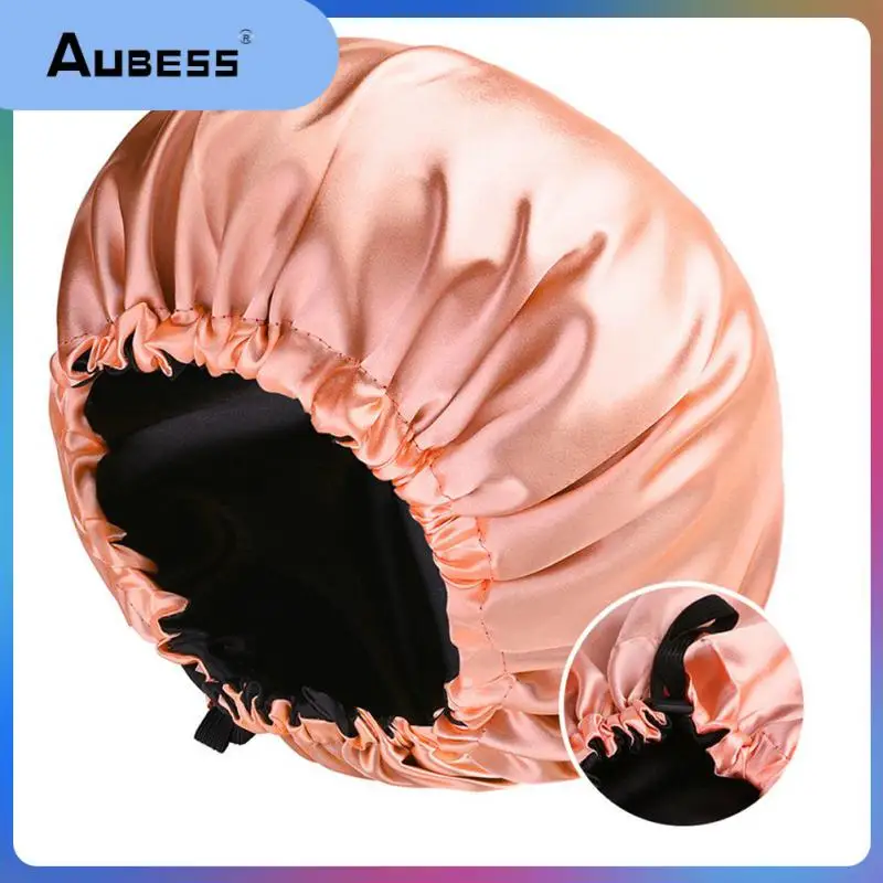 Elastic Head Cover Hat Women Satin Bonnet Silk Home Hair Care Cap Satin Elastic Narrow Brim New Imitation Silk 2023 Adjust New
Elastic Head Cover Hat Women Satin Bonnet Silk Home Hair Care Cap Satin Elastic Narrow Brim New Imitation Silk 2023 Adjust New